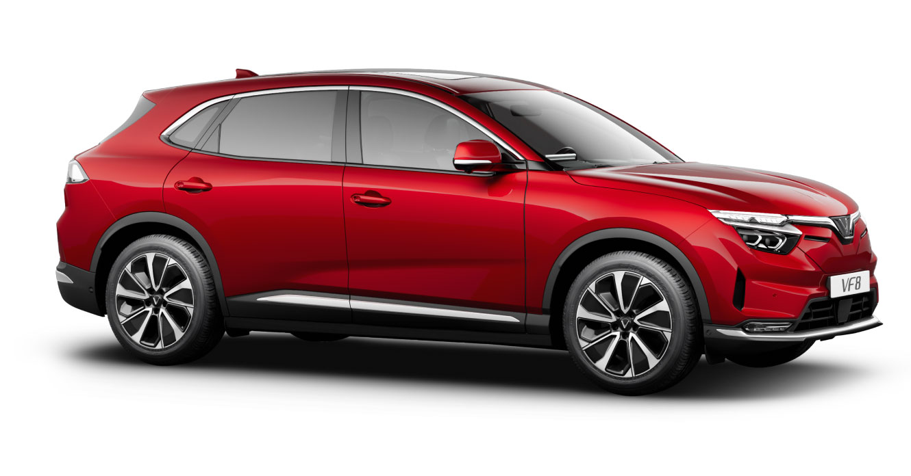 Vinfast VF8 - Màu đỏ