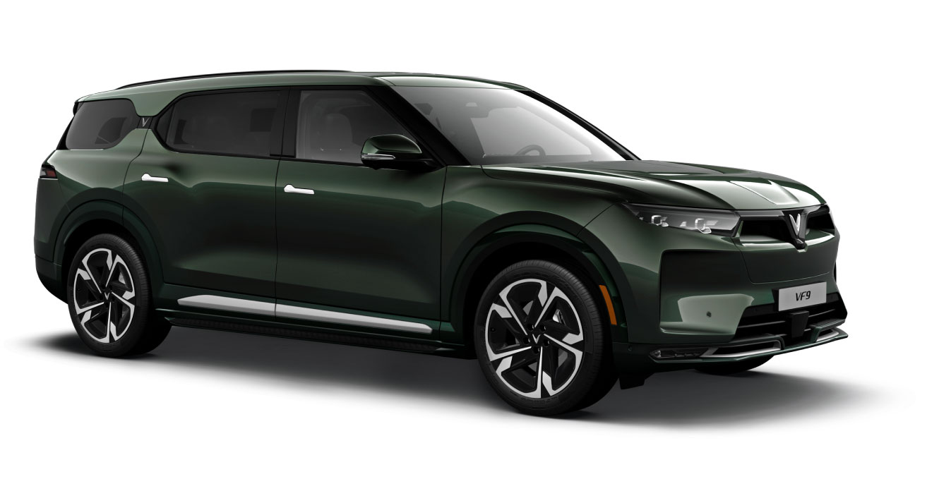 Vinfast VF9 - Màu xanh lá